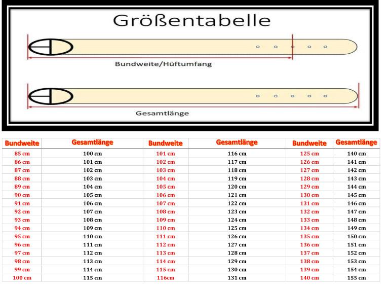 Ledergürtel 4 cm breit Jeans blau Rindsleder